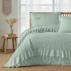 Zebra Casa Daisy Pike Takımı Çift Kişilik-Mint