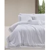 Zebra Casa Idella 7 Parça Çift Kişilik Luxury Dantelli Nevresim Takımı-Krem 400Tc