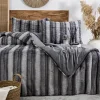 Zebra Casa Jenny 3 Parça Comforter Set-Antrasit