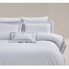 Zebra Casa Miranda 7 Parça Çift Kişilik Luxury Dantelli Nevresim Takımı-Krem 400Tc
