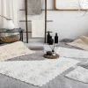 Zebra Casa Rosette Tekli Pamuk Paspas 80x120-Bej
