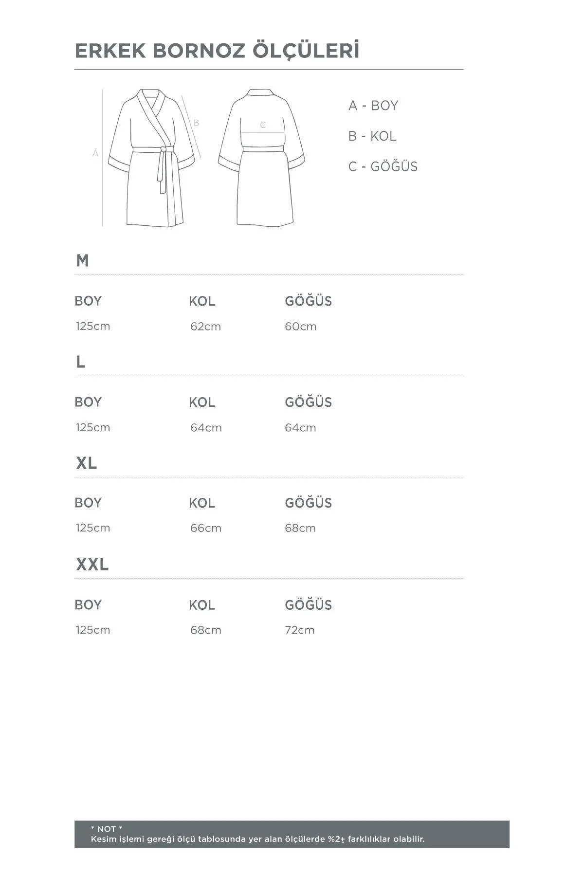 EcoCotton Erva  Erkek  Bornoz %100 Organik Pamuk Keten Melanj Bej/XL