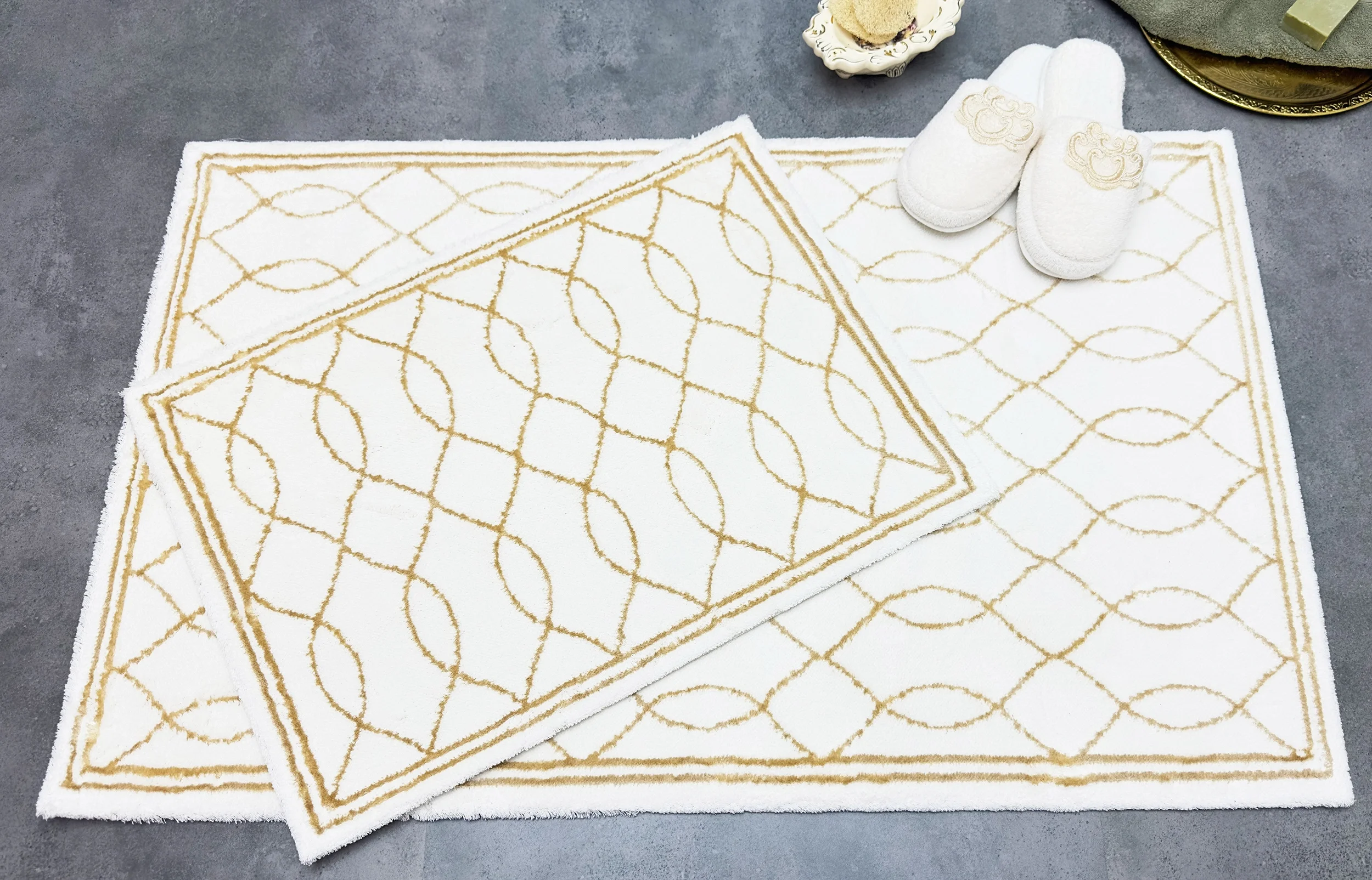 Zebra Casa Arnera 2Li Paspas Takımı-Ekru/Latte