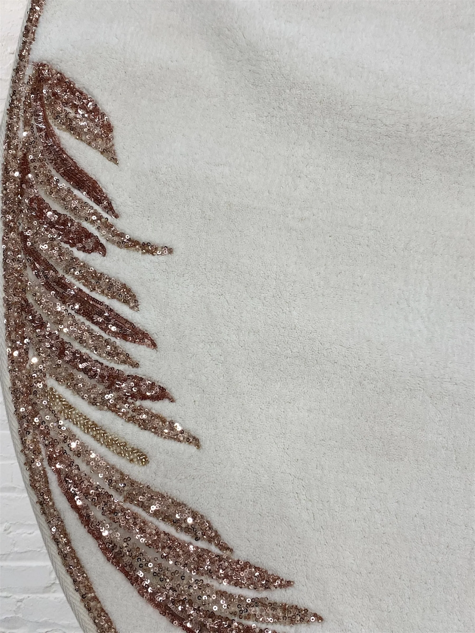 Zebra Casa Caroline 2Li Oval Paspas Takımı-Krem/Bej