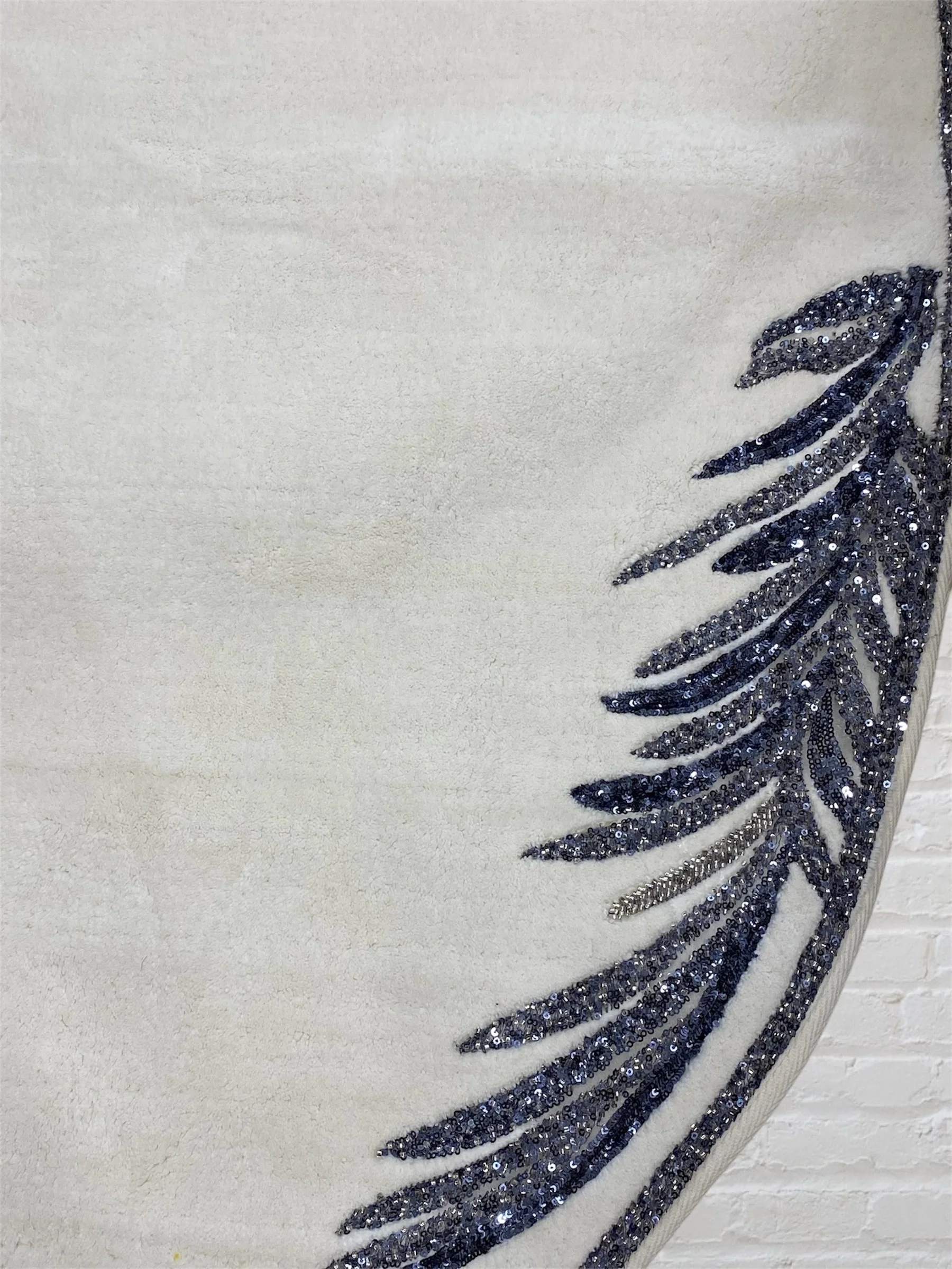 Zebra Casa Caroline 2Li Oval Paspas Takımı-Lacivert