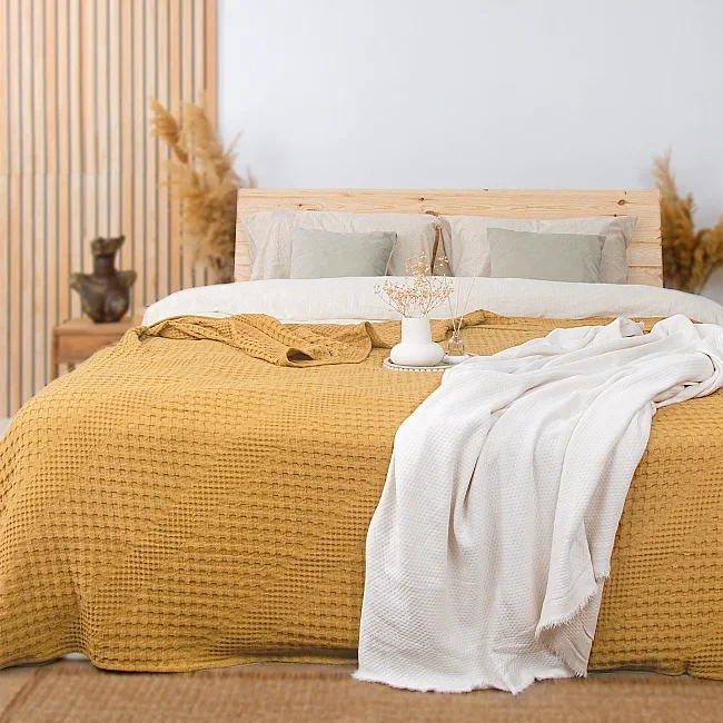 Zebra Casa Gılda Kıng Size Pike-Hardal 220x240