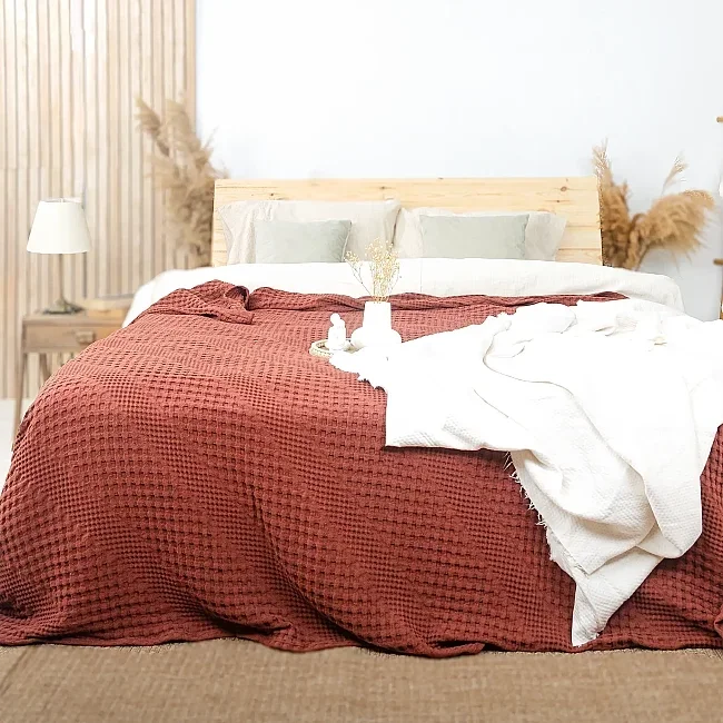 Zebra Casa Gılda Kıng Size Pike-Kiremit 220x240