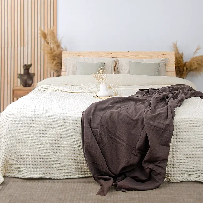 Zebra Casa Gılda Kıng Size Pike-Krem 220x240