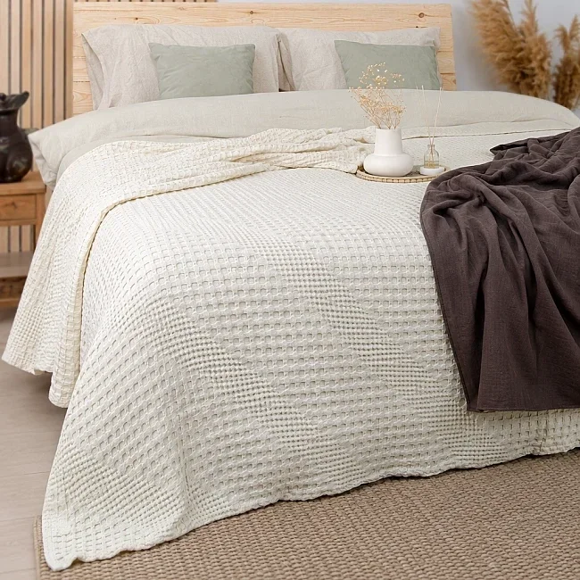 Zebra Casa Gılda Kıng Size Pike-Krem 220x240