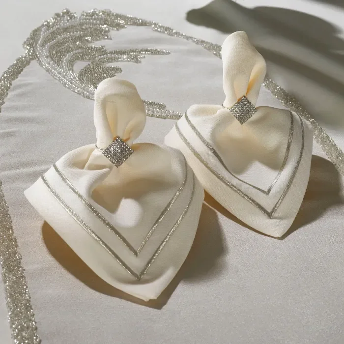 Zebra Casa Gisele 26 Parça Masa Örtüsü Set-Gri