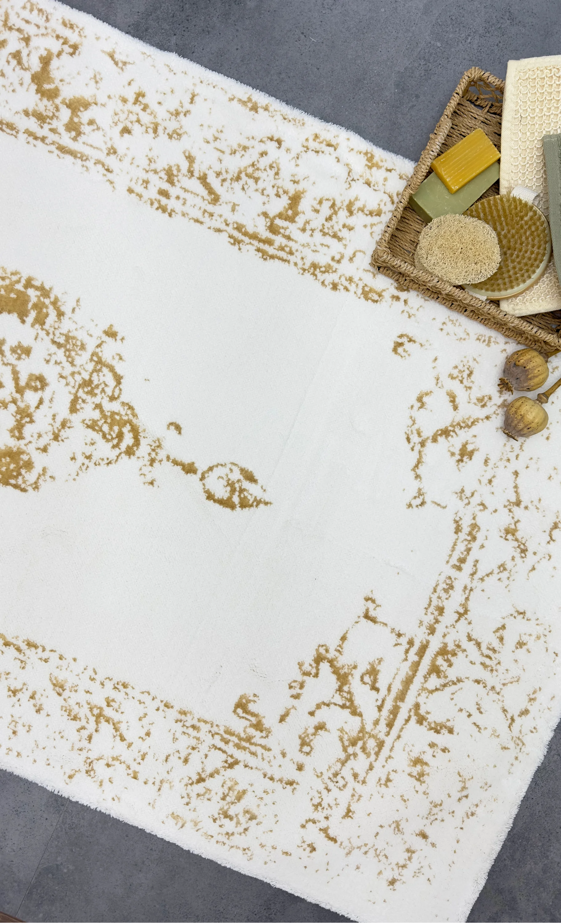 Zebra Casa Karsten Dikdörtgen 80X150 Paspas-Ekru/Latte