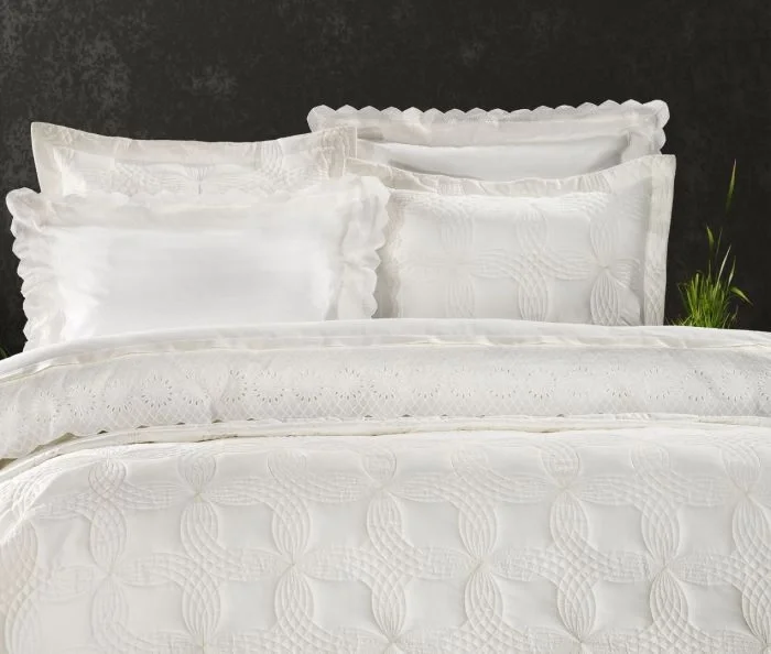 Zebra Casa Liset 9 Parça Yatak Seti-Krem