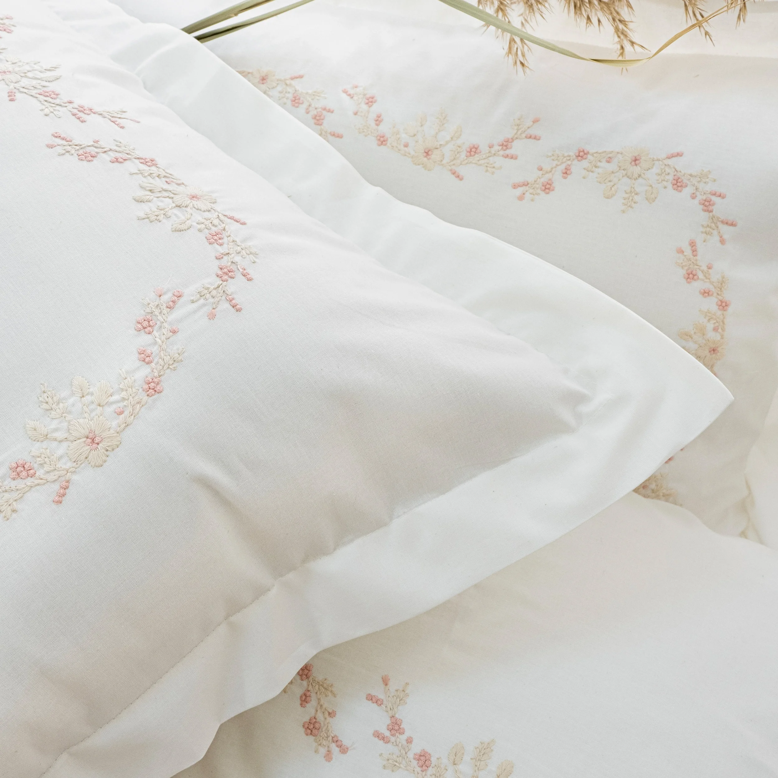 Zebra Casa Paloma 7 Parça Yatak Seti-Bej