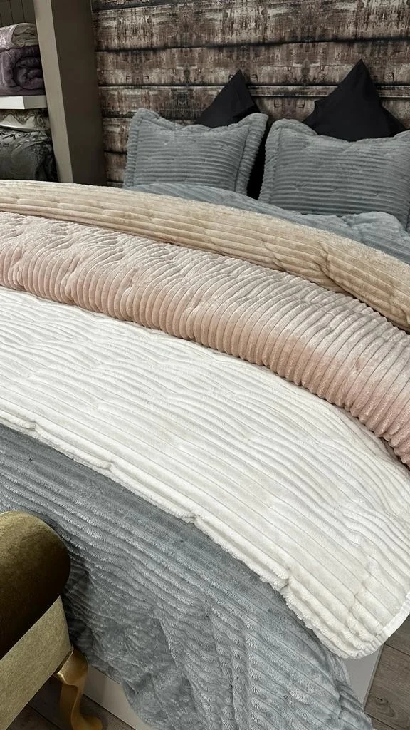 Zebra Casa Roma Uyku Yatak Seti Tek Kişilik-Bej