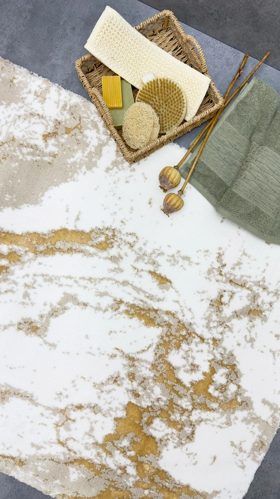 Zebra Casa Veronica 2Li Paspas Takımı-Ekru/Latte