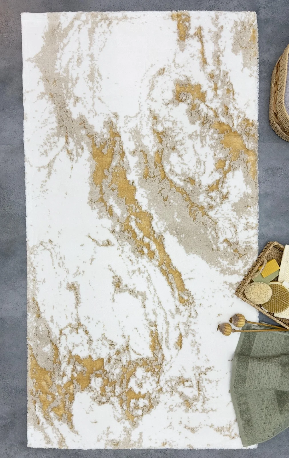 Zebra Casa Veronica Dikdörtgen 80X150 Paspas-Ekru/Latte