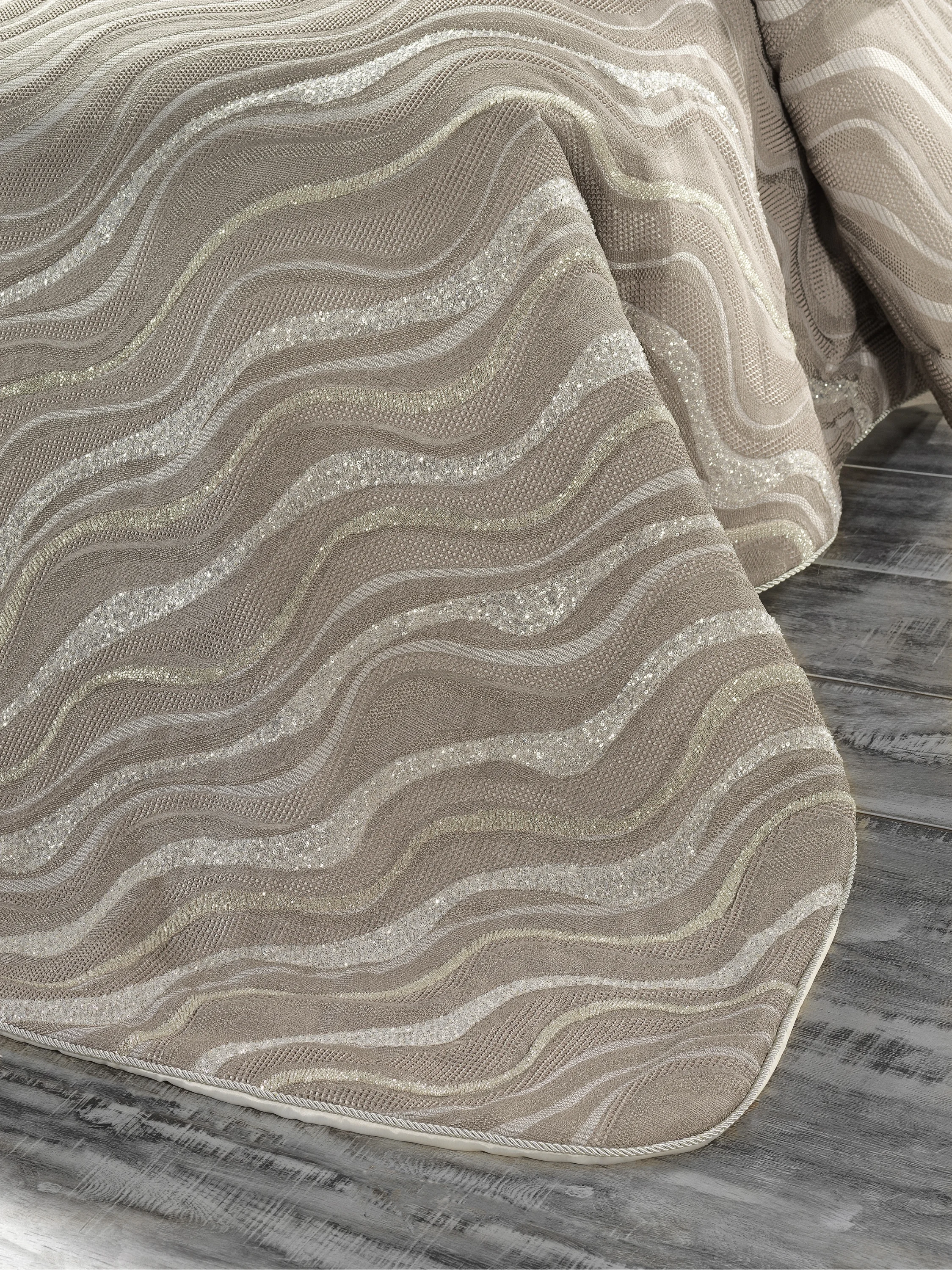 Zebra Casa Vivian 10 Parça Çeyiz Seti-Vizon