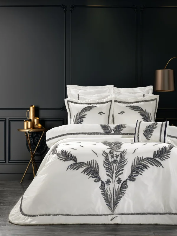 Zebra Casa Caroline 10 Parça Çeyiz Seti-Lacivert