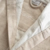 EcoCotton Erva Kadın Bornoz %100 Organik Pamuk Keten Melanj Bej/M