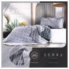 ZEBRA CASA TENDER YATAK ÖRTÜSÜ ÇİFT KİŞİLİK-GRİ/ANTRASİT