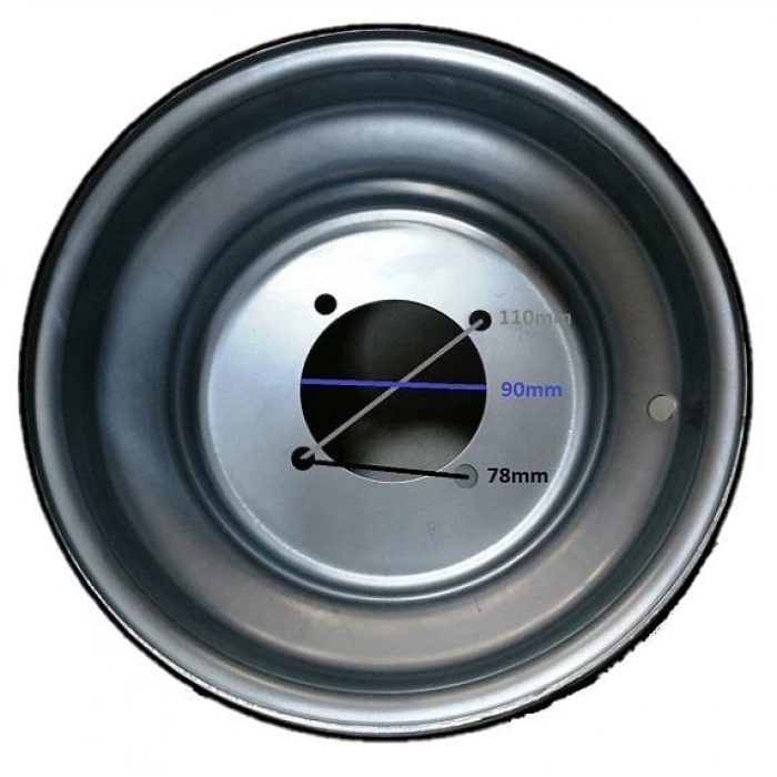 10 İnç Atv Ön Jantı 21x7-10 22x7-10 Uyumludur