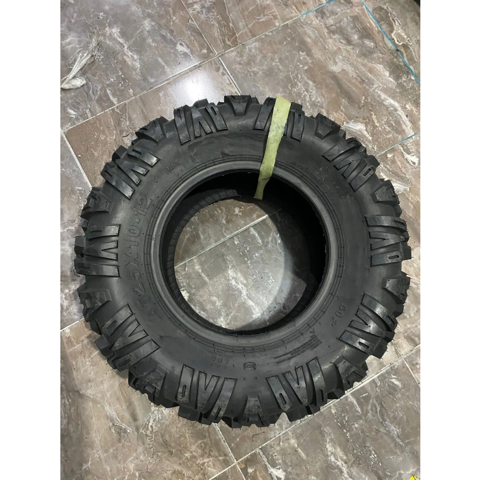 25x10-12 İkinci Kalite 6PR Atv Utv Arka Lastiği