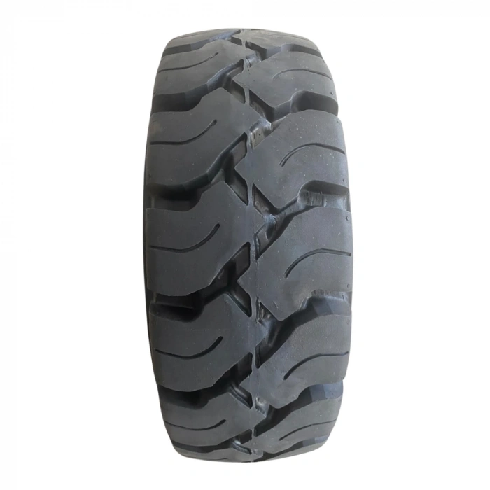 28x9-15 (8.15-15) Hindustan Siyah Segmanlı Dolgu Forklift Lastiği