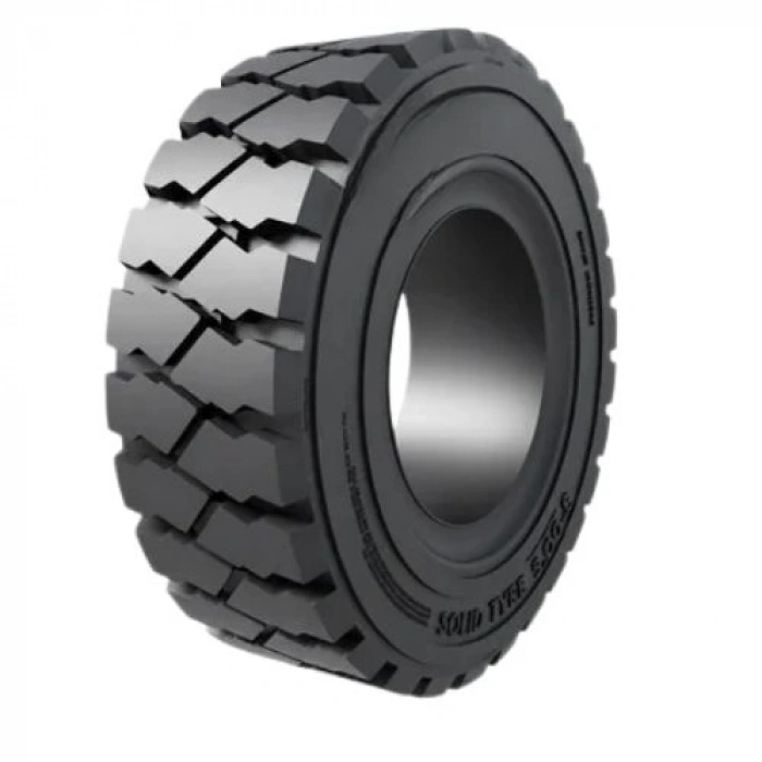 5.00-8 Solid-ex Siyah Sekmanlı Dolgu Forklift Lastiği