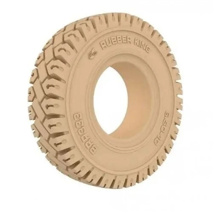 5.00-8 Premium Beyaz Dolgu Standart Rubberking Forklift Lastiği
