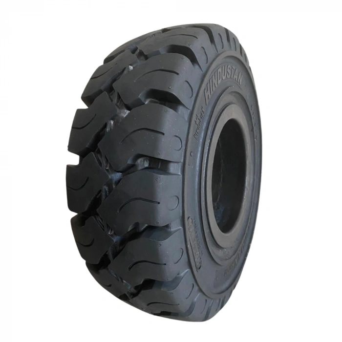 6.50-10 Hindustan Siyah Sekmansız Dolgu Forklift Lastiği