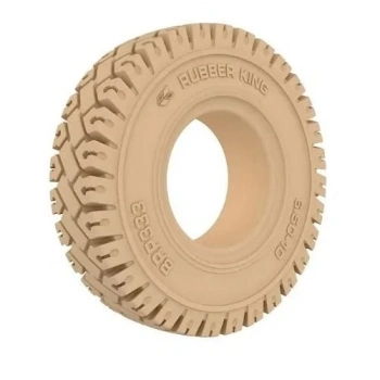 21X8-9 Rubber Kıng Premıum Beyaz Dolgu Sekmanlı Forklift Lastiği