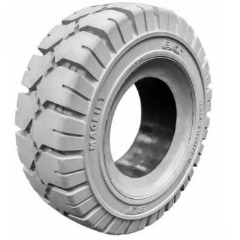 23x9-10 Bkt Maglift Segmansız Beyaz İz Bırakmayan Dolgu Forklift Lastiği