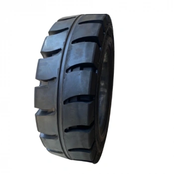 28x9-15 (8.15-15) Maximum Siyah Sekmanlı Dolgu Forklift Lastiği