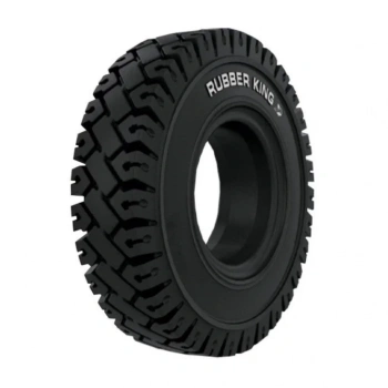 4.00-4 Rubberking Siyah Sekmansız Dolgu Forklift Lastiği