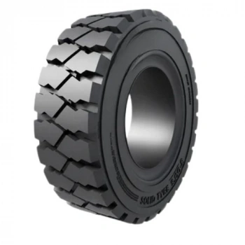 5.00-8 Solid-ex Siyah Sekmansız Dolgu Forklift Lastiği