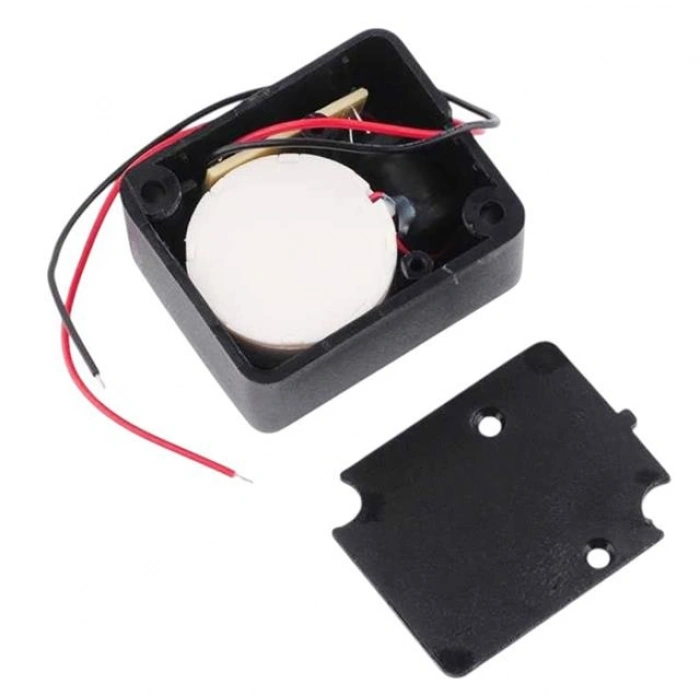 12 Volt Dc Devreli Kablolu Siren Ses Buzzer IC-221A