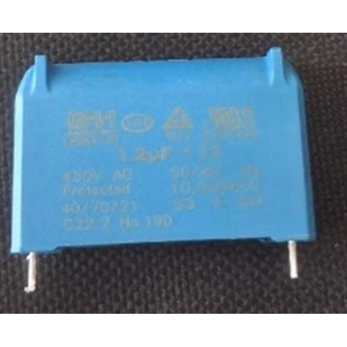 1.2µF 450VAC CBB61 Motor ve Fan Başlangıç Kondansatörü