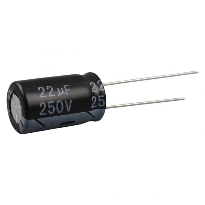 22/250 22Uf250V  12Mm X 13Mm