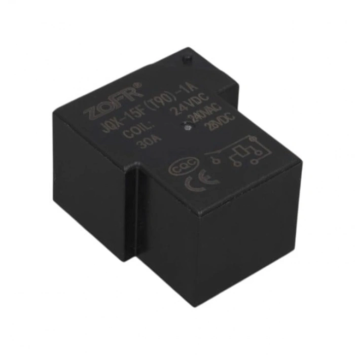24V 30A 5 Pin Röle (JQX-15F-T90-24VDC)