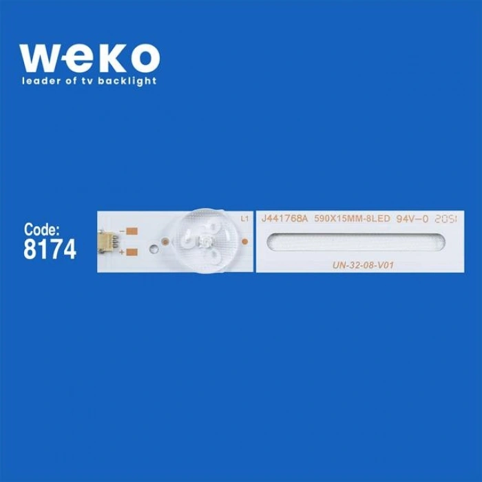 32 Universal DLED TV Panel LED Bar - 8 LED 3V 59 CM (No: 1596 / Kod: 8174)