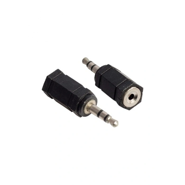3.5 Mm Stereo Erkek - 2.5 Mm Stereo Dişi Jack Çevirici Kulaklık