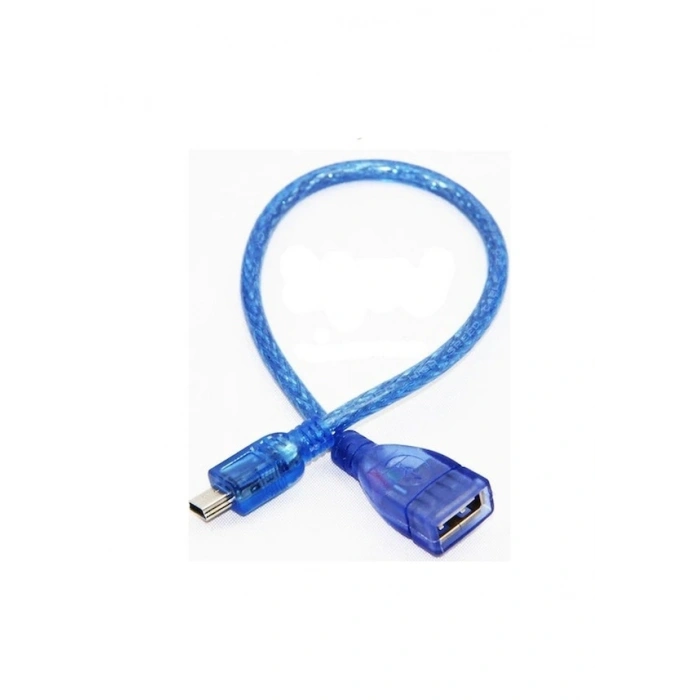 5 Pin Mini Usb Erkek - Usb Dişi Kablo 30Cm - Mini Uzatma