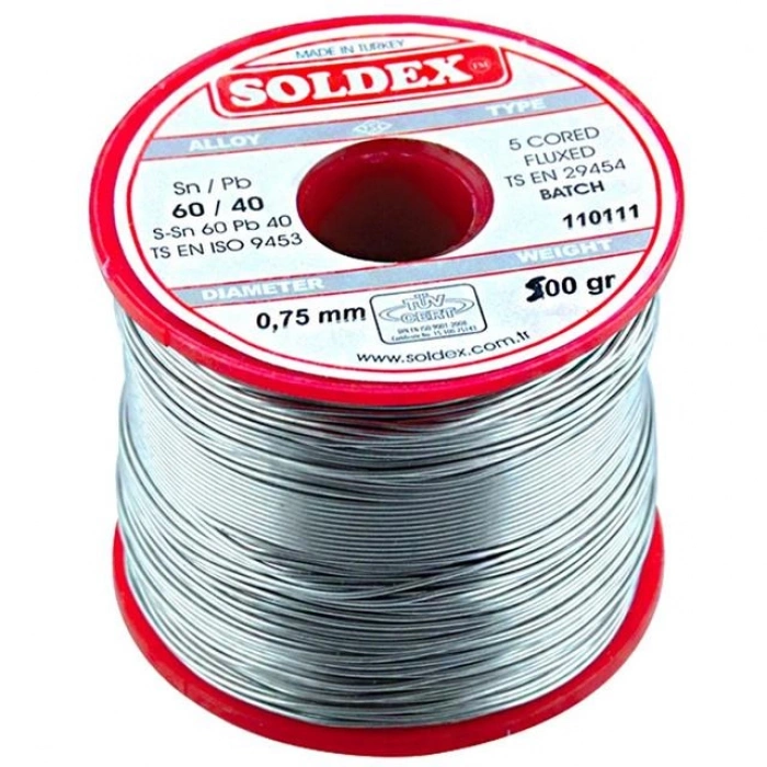 500 Gr Lehim 0,75 Mm Soldex