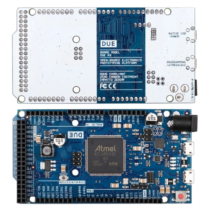 Arduino Due R3 ARM Cortex-M3 32-Bit Geliştirme Kartı (Micro-USB)