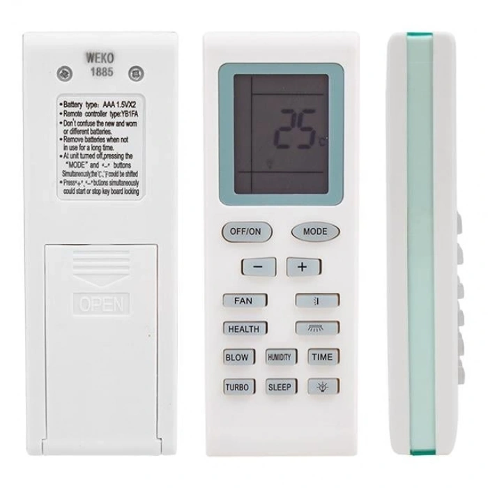 Beko  BK 2600 - Gree YB1FA Klima Kumandası