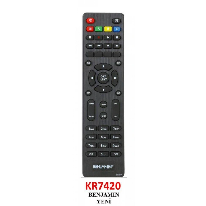 BENJAMIN HD UYDU KUMANDA - SWAT KR7420