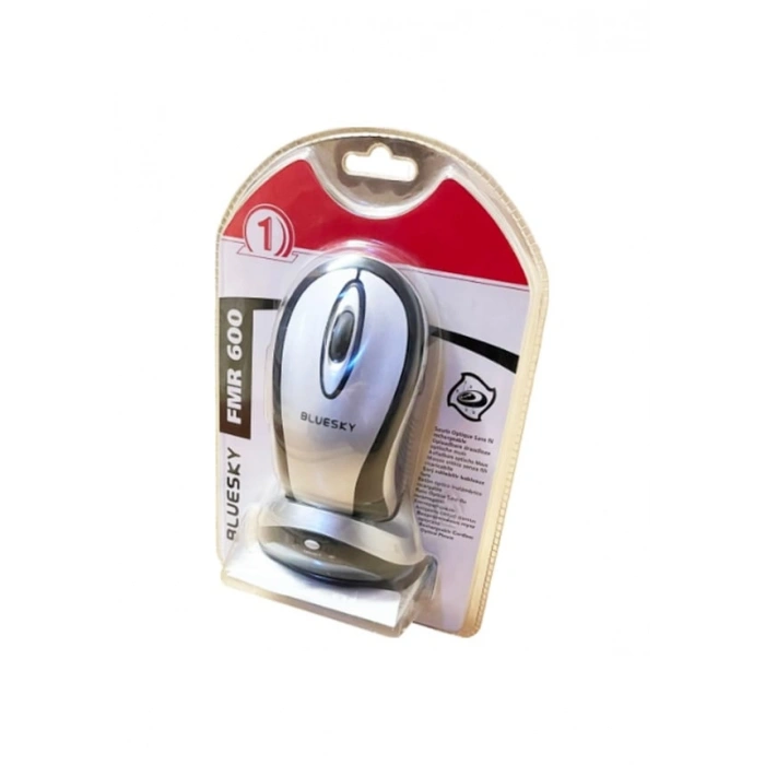 Bluesky FMR 600 USB Şarj Edilebilir Lazer Mouse Açık Gri