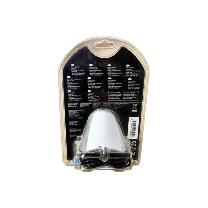 Bluesky FMR 600 USB Şarj Edilebilir Lazer Mouse Açık Gri
