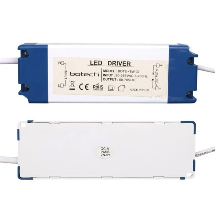 Botech BOTE-48W-02 60x60 Panel Led Driver Adaptörü (50V-70V Dc)