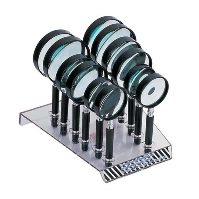 Class MG-12 12 Parçalı Profesyonel Cam Mercek Büyüteç Seti